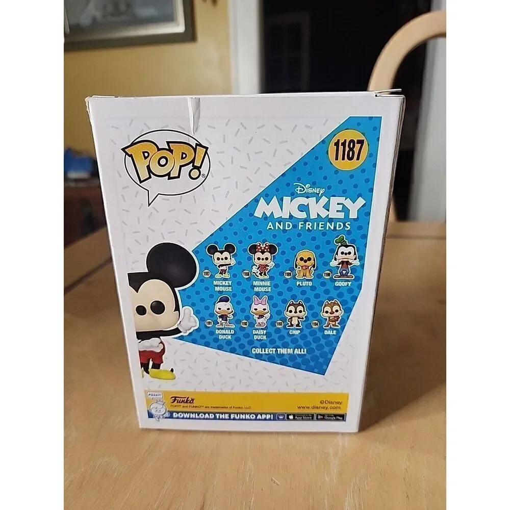 FUNKO POP Disney Mickey and Friends #1187 Mickey Mouse NEW Mint